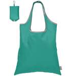 Santorini Foldaway Shopping Tote Bag 210D Polyester Teal