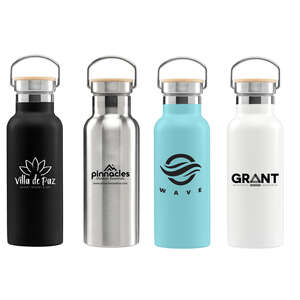 Water Bottles - Oahu 17 oz. Double-Wall Stainless Canteen Bottle