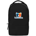 Black Terra Pack - 2-in-1 Backpack and Lunch Cooler Black