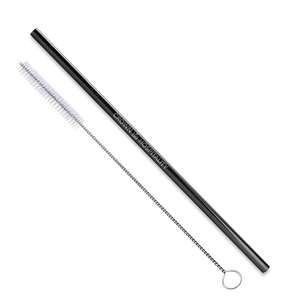 Kitchen Accessories - Stainless Steel Straw - Black, Blue, and Rainbow