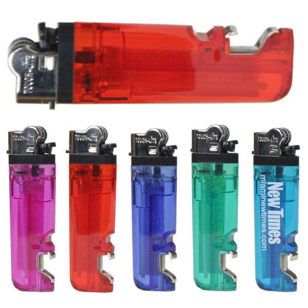Custom Lighter Bottle Opener