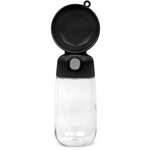 Black Pet 13 oz. Water Bottle with Bowl Black