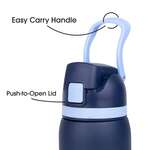 Two-Toned ClipSip 27oz. Stainless Steel Straw Bottle See Comments