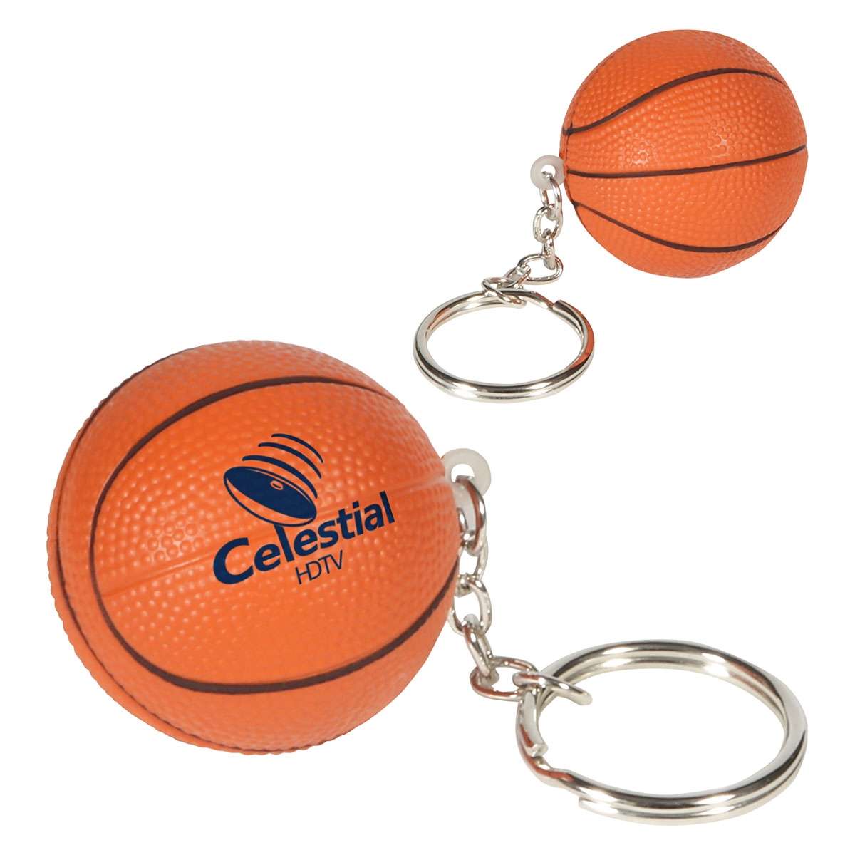 Basketball Key Chain with Custom Logo