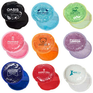 First Aid Kits - Plush Round Aqua Pearls™ Hot/Cold Pack