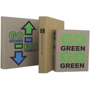 Journals and Day Planners - Raw Recycled Junior Binder