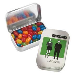 Candy - Rectangular Tin - Gourmet Jelly Beans