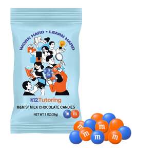 Chocolate - 1 oz. Color Choice M&M'S in Full Color Digibag