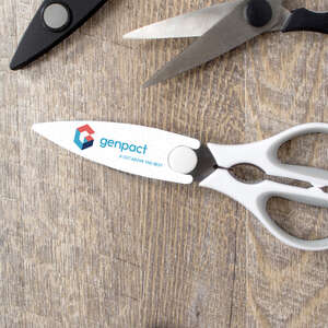 Corporate Gifts - Utility Scissors with Magnetic Holder