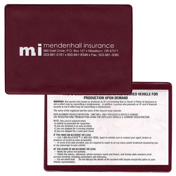 Insurance Card Holder Deluxe
