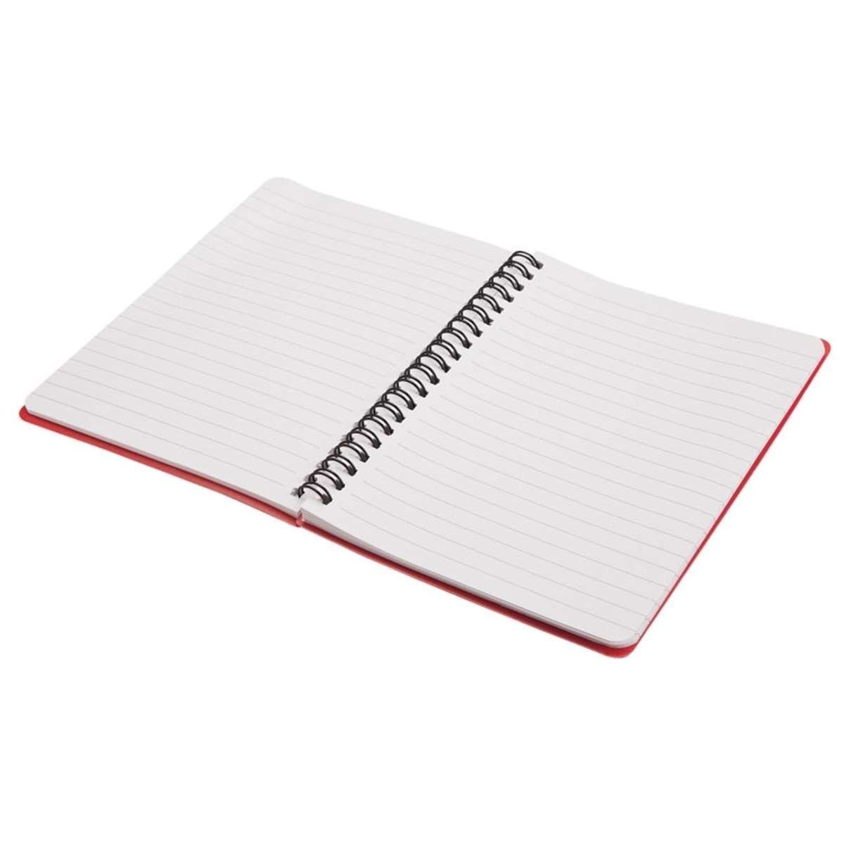 Personalized Plastic Spiral Notebook with Pouch