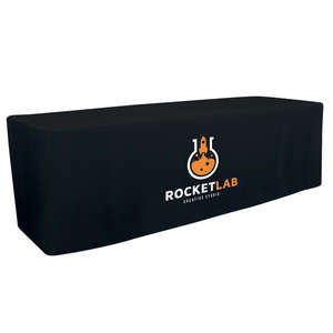 Banners, Mats and Signs - 8' Fitted Table Throw (Full-Color Imprint)