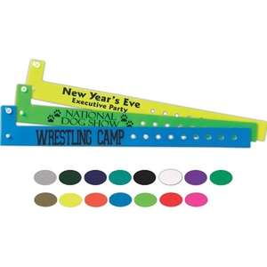 Headbands and Wristbands - Narrow Vinyl Wristband
