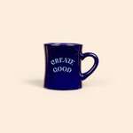 10 oz. Standard Natural Vitrified Diner Mug Blue, Cobalt