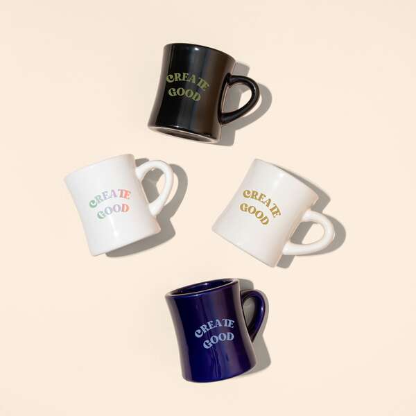 Custom 10 oz. Standard Natural Vitrified Diner Mug | Deluxe.com