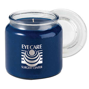 Custom Promotional 16 oz. Aromatherapy Wax Candle Glass Jar