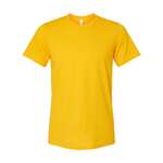 Bella + Canvas Unisex Jersey Short-Sleeve Heather T-Shirt Yellow, Gold Heather