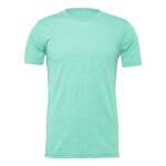Bella + Canvas Unisex Jersey Short-Sleeve Heather T-Shirt Green, Heather Mint
