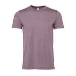 Bella + Canvas Unisex Jersey Short-Sleeve Heather T-Shirt Purple, Heathered