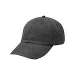 Optimum Pigment-Dyed Dad Hat Charcoal