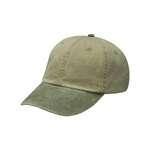 Optimum Pigment-Dyed Dad Hat Khaki/Green, Cactus
