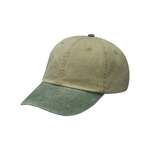 Optimum Pigment-Dyed Dad Hat Khaki/Green, Spruce