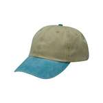 Optimum Pigment-Dyed Dad Hat Khaki/Teal