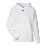 Women's Rival Fleece Hooded Sweatshirt White