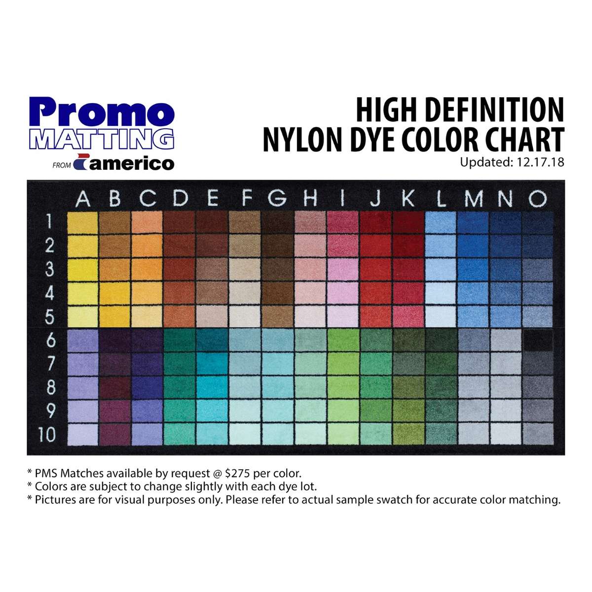 Order Custom 3'x5' HD Nylon Dye Twist Indoor/Outdoor Mat