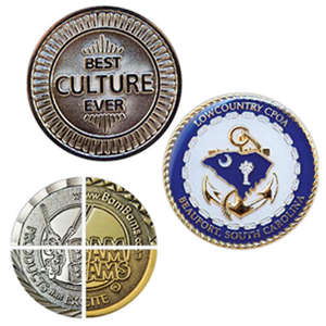 Party Favors and Games - 2 Challenge Coin - Priority
