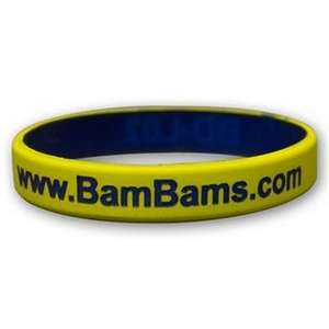 Custom Promotional 1/2" Rush Debossed Awareness Bracelet - 2 Ply