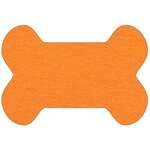 Bone Shaped Pet Shammy Towel Orange