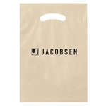 Ivory Oxo Reusable Fold-Over Reinforced Die Cut Bag Ivory