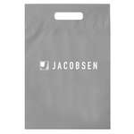 Gray Oxo Reusable Fold-Over Reinforced Die Cut Bag Gray