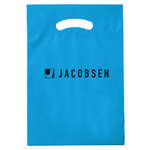 Blue Oxo Reusable Fold-Over Reinforced Die Cut Bag Blue