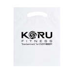 Frosted Oxo Reusable Fold-Over Reinforced Die Cut Bag Frosted