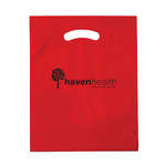 12" x 16" x 3" Oxo Reusable Fold-Over Reinforced Die Cut Bag Red