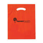 12" x 16" x 3" Oxo Reusable Fold-Over Reinforced Die Cut Bag Orange