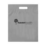 12" x 16" x 3" Oxo Reusable Fold-Over Reinforced Die Cut Bag Gray