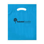12" x 16" x 3" Oxo Reusable Fold-Over Reinforced Die Cut Bag Blue