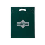 12" x 16" x 3" Oxo Reusable Fold-Over Reinforced Die Cut Bag Green, Hunter
