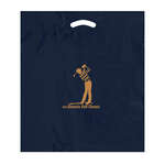 Blue, Navy 20" x 22" x 4" Reinforced Die Cut Bag Blue, Navy