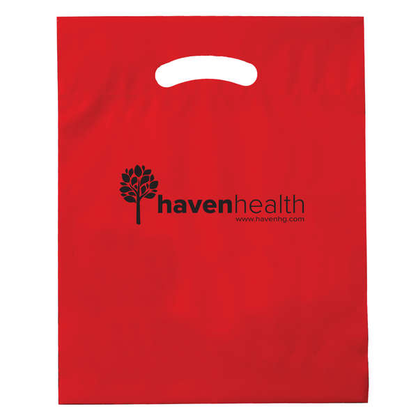 Fold Over Reinforced Cut Bag 12 X 15 3