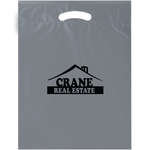 15" x 19" x 3" Fold Over Reinforced Bag Silver