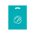 15" x 19" x 3" Fold Over Reinforced Bag Teal