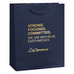Custom Gloss Laminated Euro Tote Bag - 8 x 4 x 10