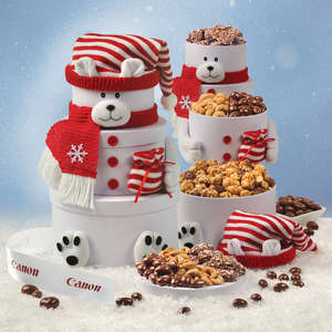 Food Gifts - Adorable Polar Bear Tower