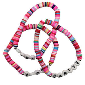 Party Favors and Games - Custom Beaded Friendship Bracelet