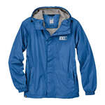 Rupert Men's Waterproof Breathable Rain Jacket Blue, Persian/Gray, Ash