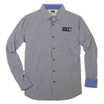 Michael Men's 4-Way Stretch Eco-Woven Shirt Gray, Jet